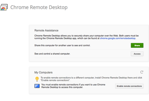 Chrome Remote Desktop Performance