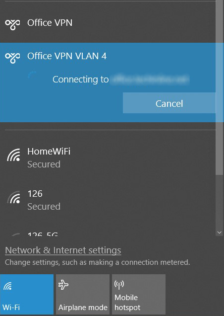 windows 10 vpn issues