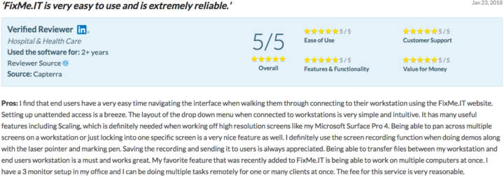 FixMe.IT - ease of use review