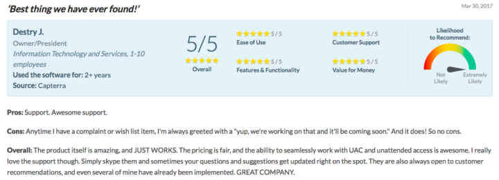 FixMe.IT - Customer support review