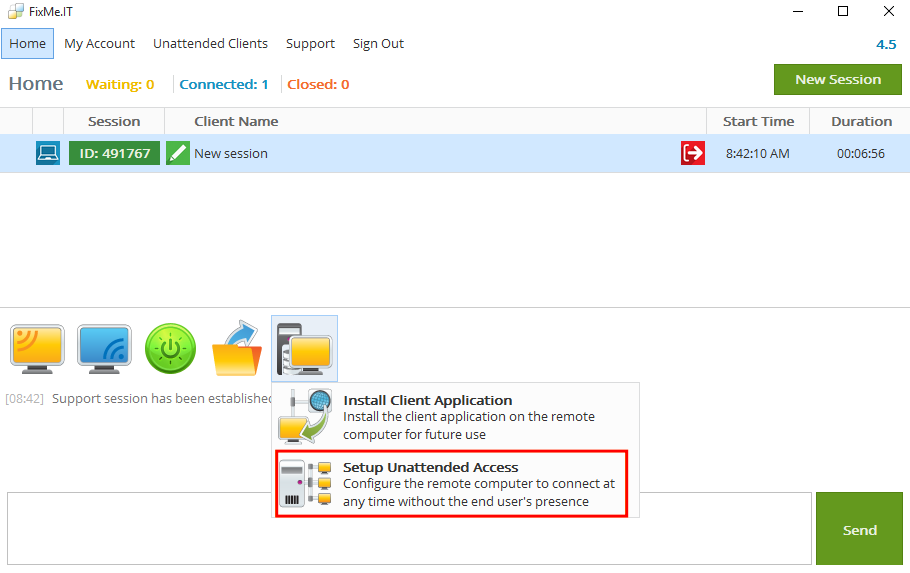 How to Maintain a Shared Unattended Client List while Keeping Specific ...
